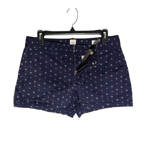 Gap City Short Navy Blue Casual Cotton Stretch Size 8